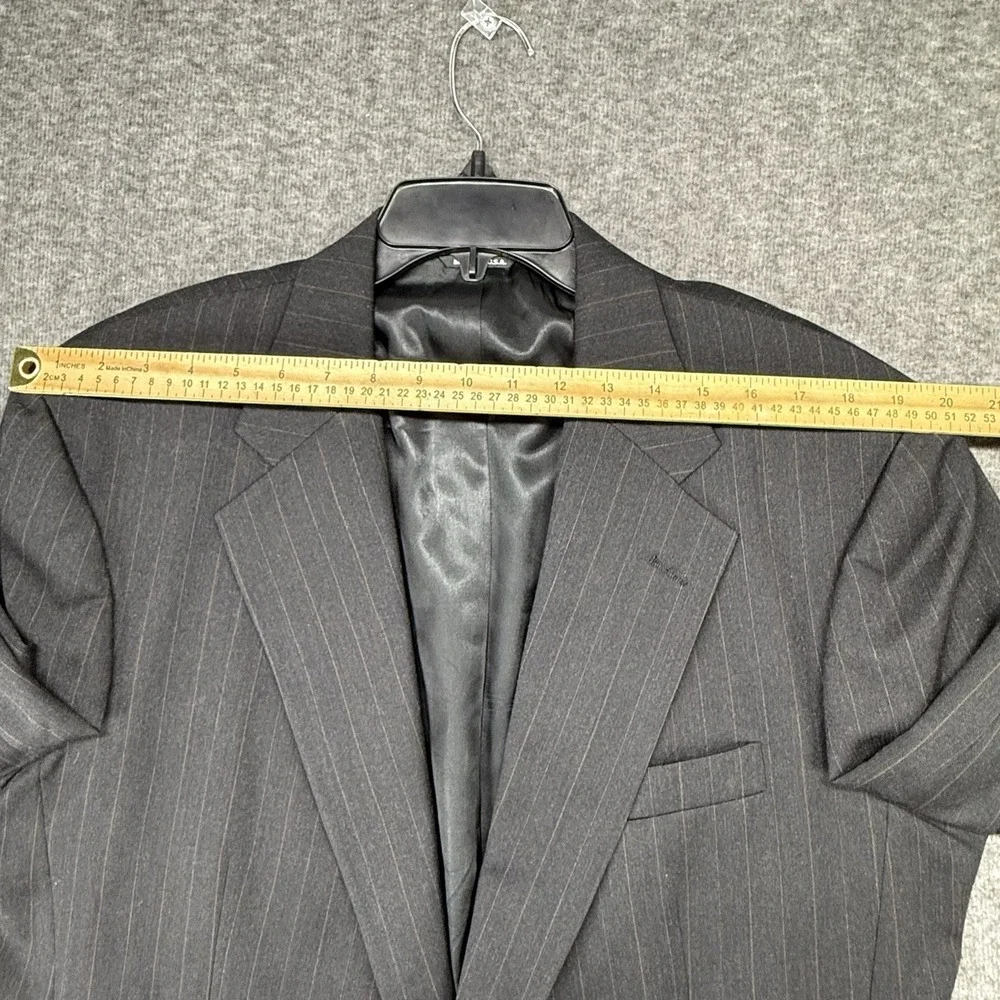 Ralph Lauren Polo University Club Virgin Wool Black Blazer Made In USA, Size 44R